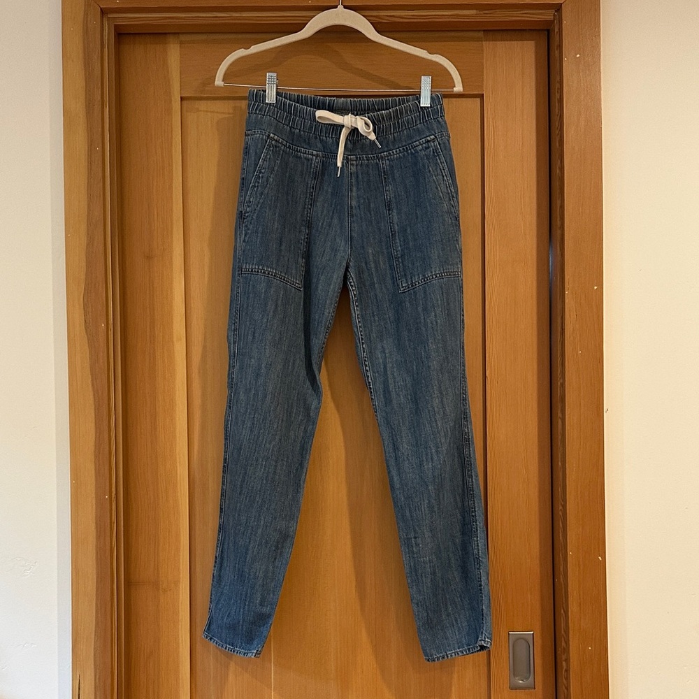 James Perse Blue Straight Leg Women's Jeans